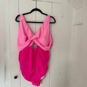 Pink One-Piece Swimsuit
